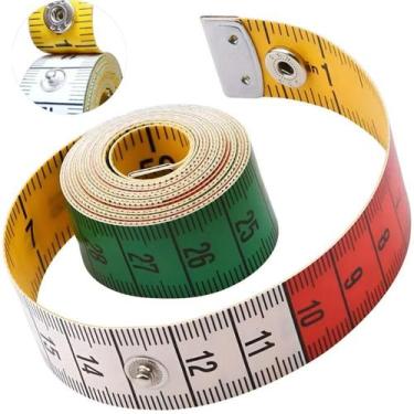 Imagem de Fita Métrica Profissional Flexível Costura Alfaiate Corporal - Nilosde