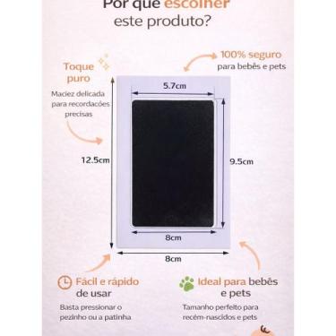 Imagem de Carimbo Almofada Para Lembranças De Bebe E Pet - NAO TOXICO - ENTREGA 