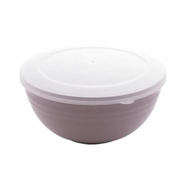 Imagem de Conjunto 03 Bowls Com Tampa Bambu PP Lines Bege 2430 Lyor