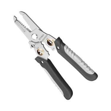 Imagem de Alicate Multifuncional Para Desencapar Fios E Cortar Cabos Elétricos -
