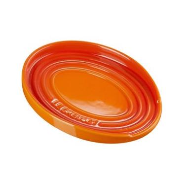 Imagem de DESCANSO OVAL PARA COLHER LE CREUSET 16CM EM CERÂMICA LARANJA 71507150900099