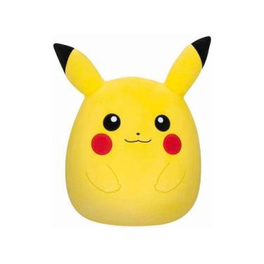 Imagem de Pikachu Pelucia Pokemon Squishmallows 35 cm Sunny - Sunny Brinquedos, 