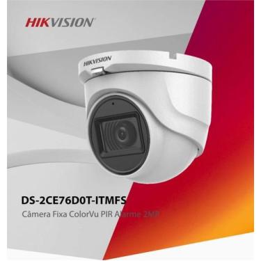 Imagem de Camera Hikvision Turret DS-2CE76D0T-Itmfs 2MP 2.8M