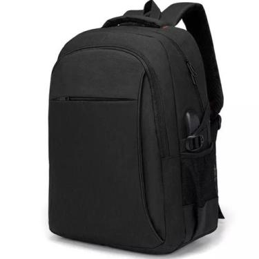 Imagem de Mochila Executiva Notebook USB Grande Impermeável Reforçada Masculina 