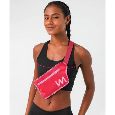 Imagem de Pochete Feminina Camuflada Marisa Vermelho, UN, Vermelho