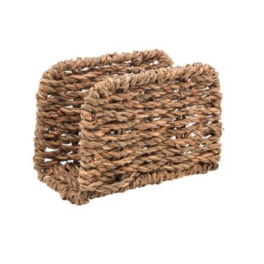 Imagem de Porta Guardanapo Wolff em Sisal 12 cm para Organização de Mesa Estilo Natural Elegante Bege