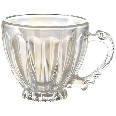 Imagem de Xícara Itália para Café e Chá em Vidro com Acabamento Sofisticado para Uso Diário Transparente