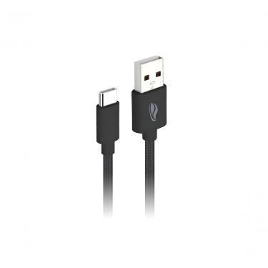 Imagem de Cabo USB Tipo C CB-C21BK para Dados e Recarga com Fast Charge 2M Preto C3tech