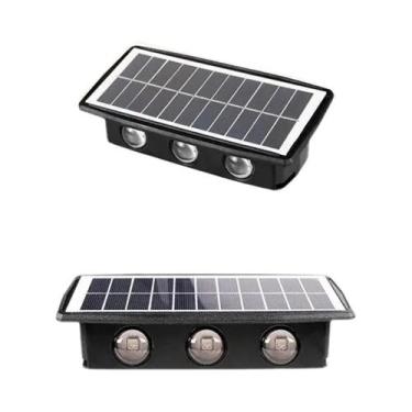 Imagem de Luminária De Parede Solar LED De Alta Luminosidade Para Exterior, Deco
