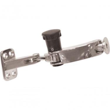 Imagem de Trinco de Janela Basculante Lateral Esquerdo Modelo Kombi Clipper Cromado Prata para Volkswagen Universal