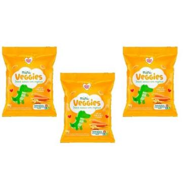 Imagem de Mini Veggies Snacks Grão De Bico E Cenoura Nhami Mami 3x18g
