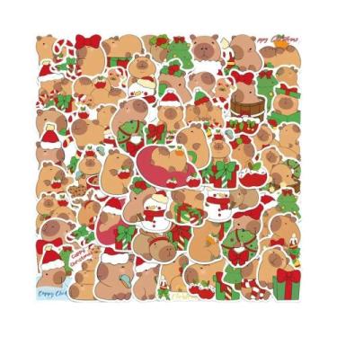 Imagem de Adesivos De Gnomos De Natal 50PCS PVC Decorativos Para Casa, Parede E 