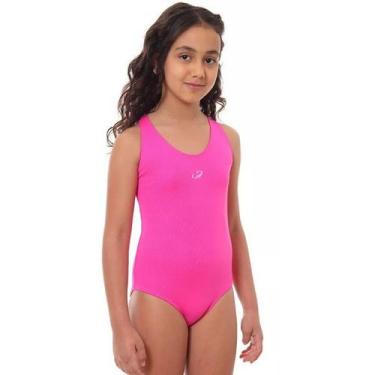 Imagem de Maio Infantil Helanca C/ Forro Frontal Hammerhead Nataçao, Pink, 06