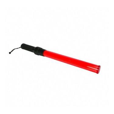 Imagem de Bastão Sinalizador De Trânsito Vermelho Led 54cm Lanterna - Safe Park