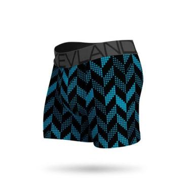 Imagem de Cueca Boxer Kevland Blue Crew, GG, Azul