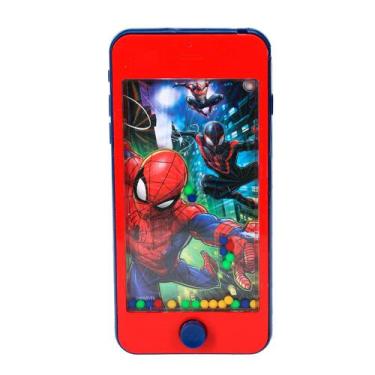 Imagem de Brinquedo Aquaplay Jogo Aquático Argolas Homem Aranha 14x7cm - Etitoys