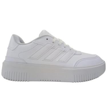 Imagem de Tenis Adidas Courtblock Bold Branco 6171, Branco, 36