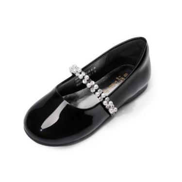 Imagem de Sapatos DREAM PAIRS SERENA-100 Pérola Mary Jane Infantil Tamanho 4