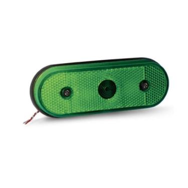 Imagem de Lanterna Lateral LED Universal Facchini Verde Bivolt - PRADOLUX