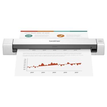 Imagem de Scanner Portátil Brother DS640, Branco
