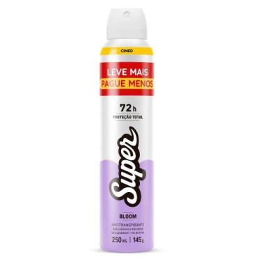 Imagem de Desodorante Aerosol CIMED-SUPER Bloom 72h Floral 250ml