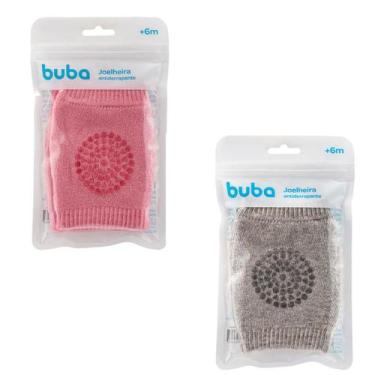 Imagem de Joelheira Bebe Engatinhar Infantil Buba, Rosa