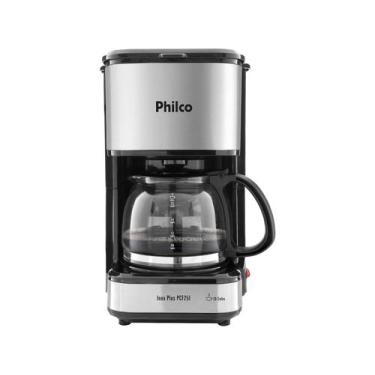 Imagem de Cafeteira eletrica philco faz 32 xicaras 750w - inox/preta 220v, 127 V