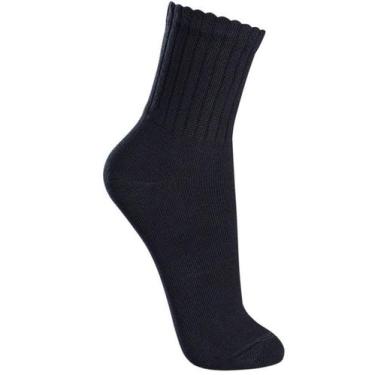 Imagem de Meia Lupo Masculina Walk Esportiva Algodão 3290-009, Preto, GG