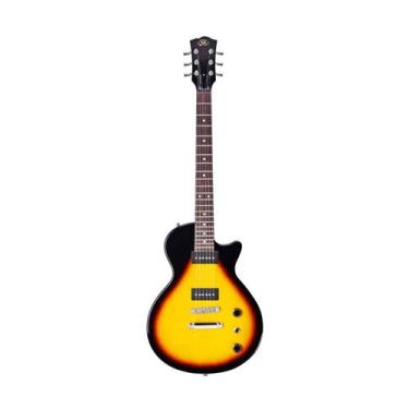 Imagem de Guitarra sx ee3j lp bswood braço maple 2ts 2 tone sunburst, Sumburst