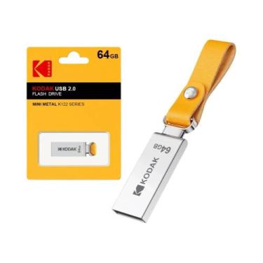 Imagem de Pen Drive USB 2.0 KODAK K122 128GB 64GB 32GB Mini Metal à Prova d'Água