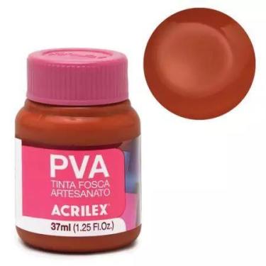 Imagem de Tinta PVA Fosca Acrilex 37ml cerâmica 506