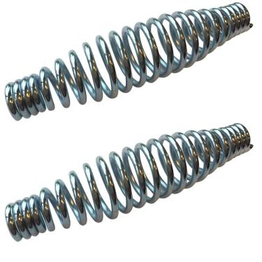 Imagem de Alça de mola LavaLock para churrasco resistente 15 cm banhada a zinco afunilado para churrasco, churrasqueira, fogão, peças de encaixe e acessórios – Pacote com 2