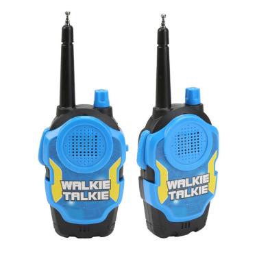 Imagem de Mini brinquedos walkie-talkie infantil 2 unidades de azul
