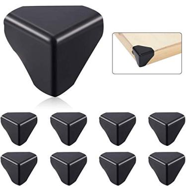 Imagem de Protetor de canto de tábuas de milho, adequado para placas de jogo de 4 x 2 ou 3 x 2 pés de almofadas de canto para evitar danos em tábuas de Cornhole, 4,5 x 4,5 x 4,5 x 4,5 cm