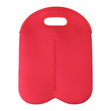 Imagem de Bolsa de transporte de vinho 1 peça bolsa de neoprene para garrafa de vinho capa protetora suporte de garrafa de vinho para piqueniques, praia, viagens