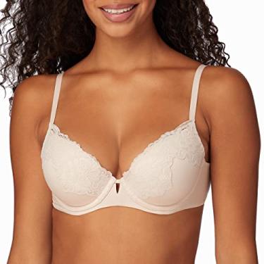 Imagem de Maidenform Sutiã feminino Comfort Devotion Your Lift com aro Dm1195, Concha de areia, 40B