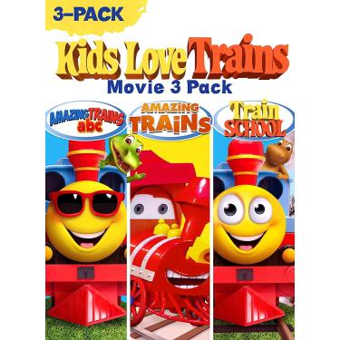 Imagem de Kids Love Trains: Movie 3 Pack