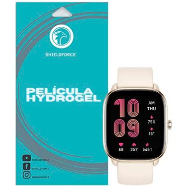 Imagem de Película Amazfit GTS 4 Mini Shieldforce Hydrogel Cobertura Total (6x tela)