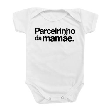 Imagem de Body Roupa De Bebê Mimo Parceirinho Da Mamãe Presente Menino - Use Jun