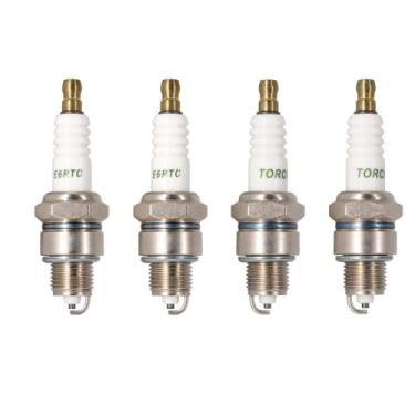 Imagem de Substituição de vela de ignição PK4 TORCH E6RTC - NGK BPR6HS, Bosch WR7BC, Champion RL82YC, Denso IWF20 W20FPR-U, Toro 418, OEM