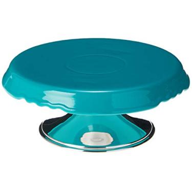 Imagem de Boleira Peq Com Pé Alumínio Ceramicas Pegorin Tiffany