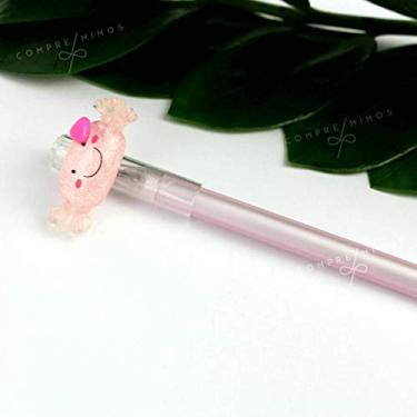 Imagem de Caneta Bala - Tinta Preta Apagável - Ponta Fina 0,5mm