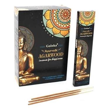 Imagem de Incenso Goloka Massala Ayurvedic Namo Bhuda (Energia da Felicidade)