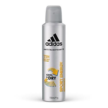 Imagem de adidas Desodorante Aerossol Antitranspirante Adidas Masculino Sport Energy 150Ml 90G