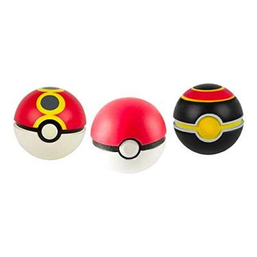 Imagem de Pokémon Pokebola Pacote com 1 bolinha e 1 personagem - 1 (UM) PACOTE SORTIDO SEM OPÇÃO DE ESCOLHA DAS CORES