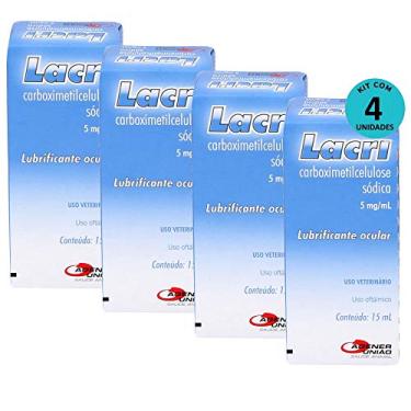 Imagem de Kit 4 Colírio Lacri Agener 15ml
