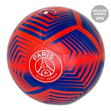 Imagem de Bola Futebol De Campo Pvc Nº5 Paris Saint Germain Vermelho