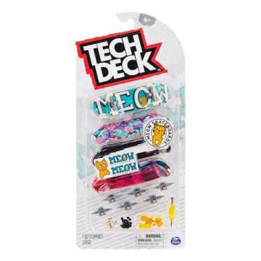 Mini Skate Dedo Fingerboard C/ Lixa Techdeck Skateboard 96mm