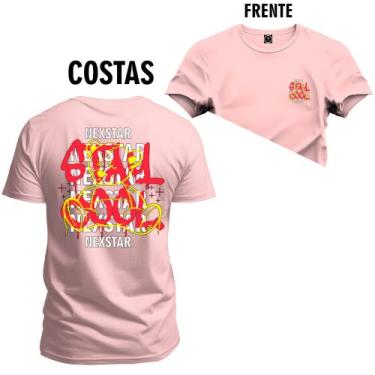 Imagem de Camiseta Estampada Malha Premium T-Shirt Pixe Slam Cool Frente E Costa