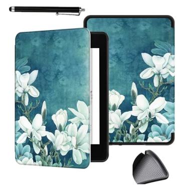 Imagem de enoxboo Capa Slimshell para Kobo Clara 2E, Capa macia de TPU para Kobo Clara 2E, com Suspensão/Despertar Automático, Modelo N506 （Inclui uma Caneta Touch Screen）